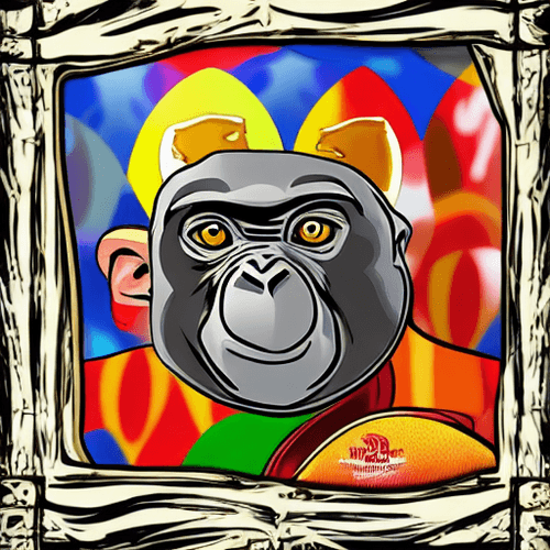 #00073 cozmic monkey