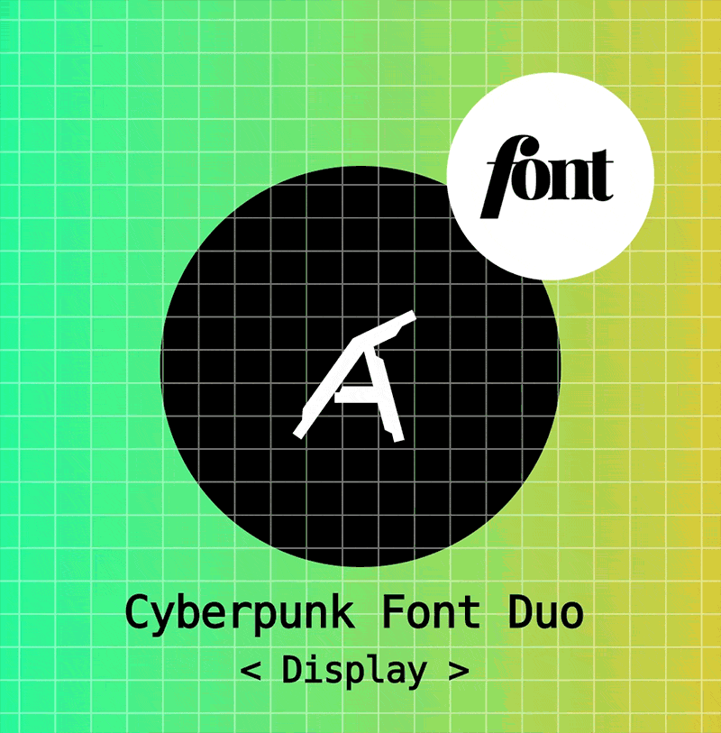 Cyberpunk Font Duo