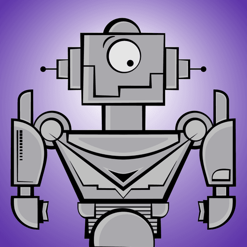 VectorBot Alpha - Passionate Purple