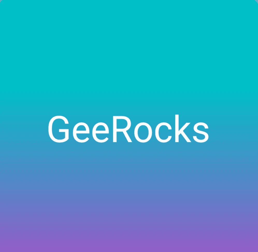 GeeRocks banner