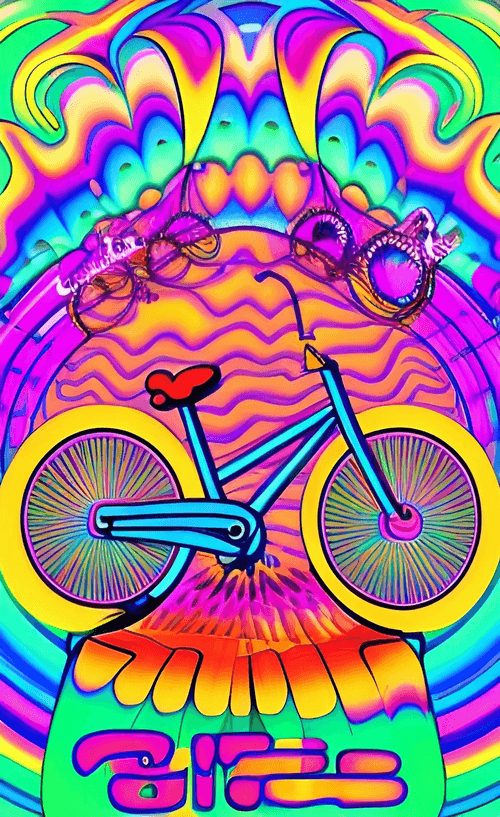 Trippy Animal Bicycle Club