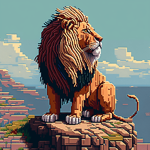 Pixel art animaux