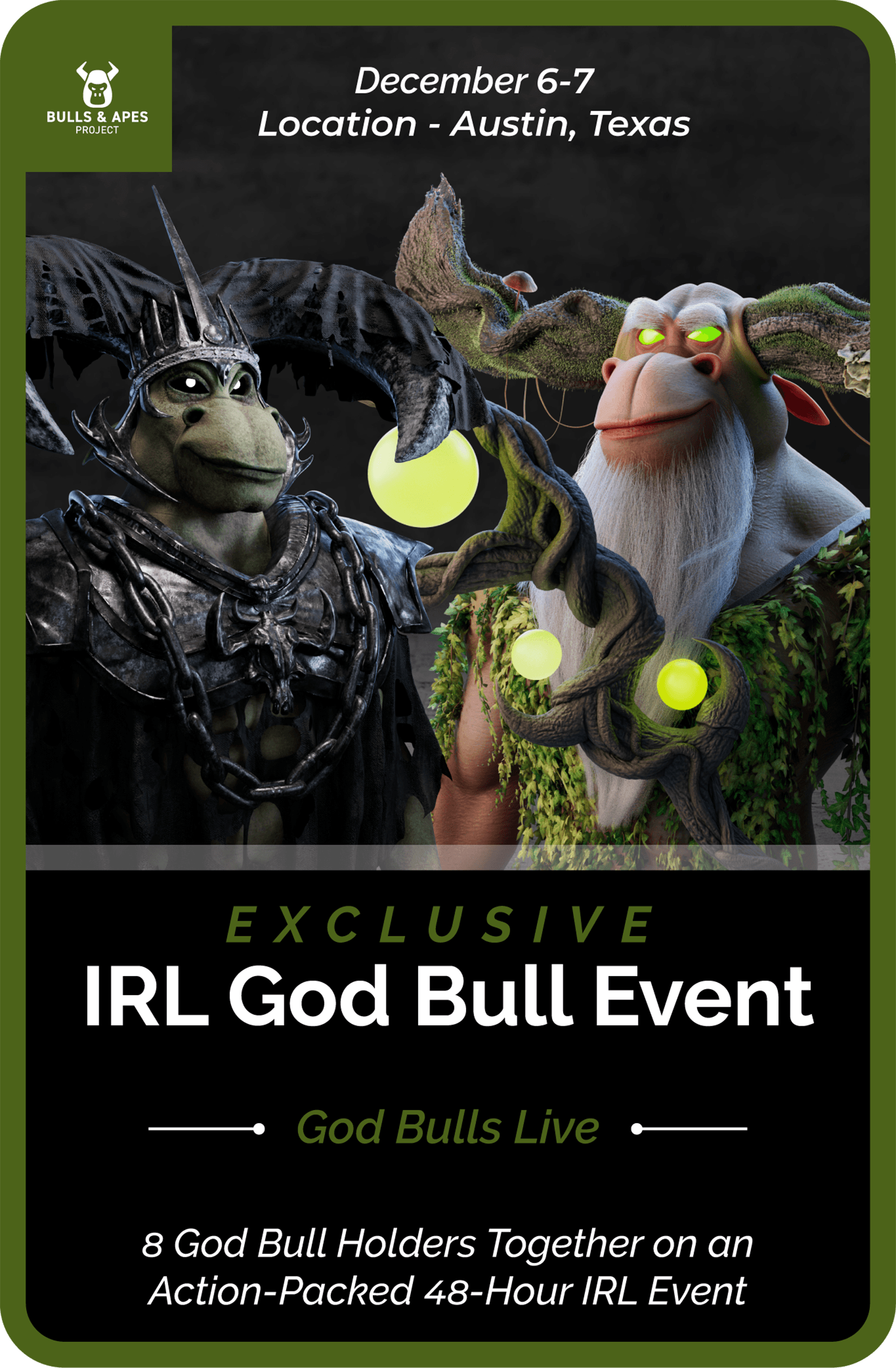 IRL God Bull Event