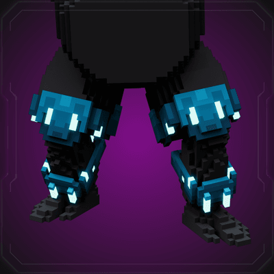 Azure Elemental Leg Guards