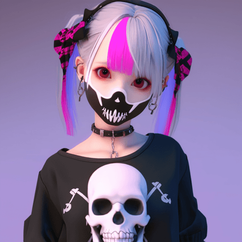 skull girl#56
