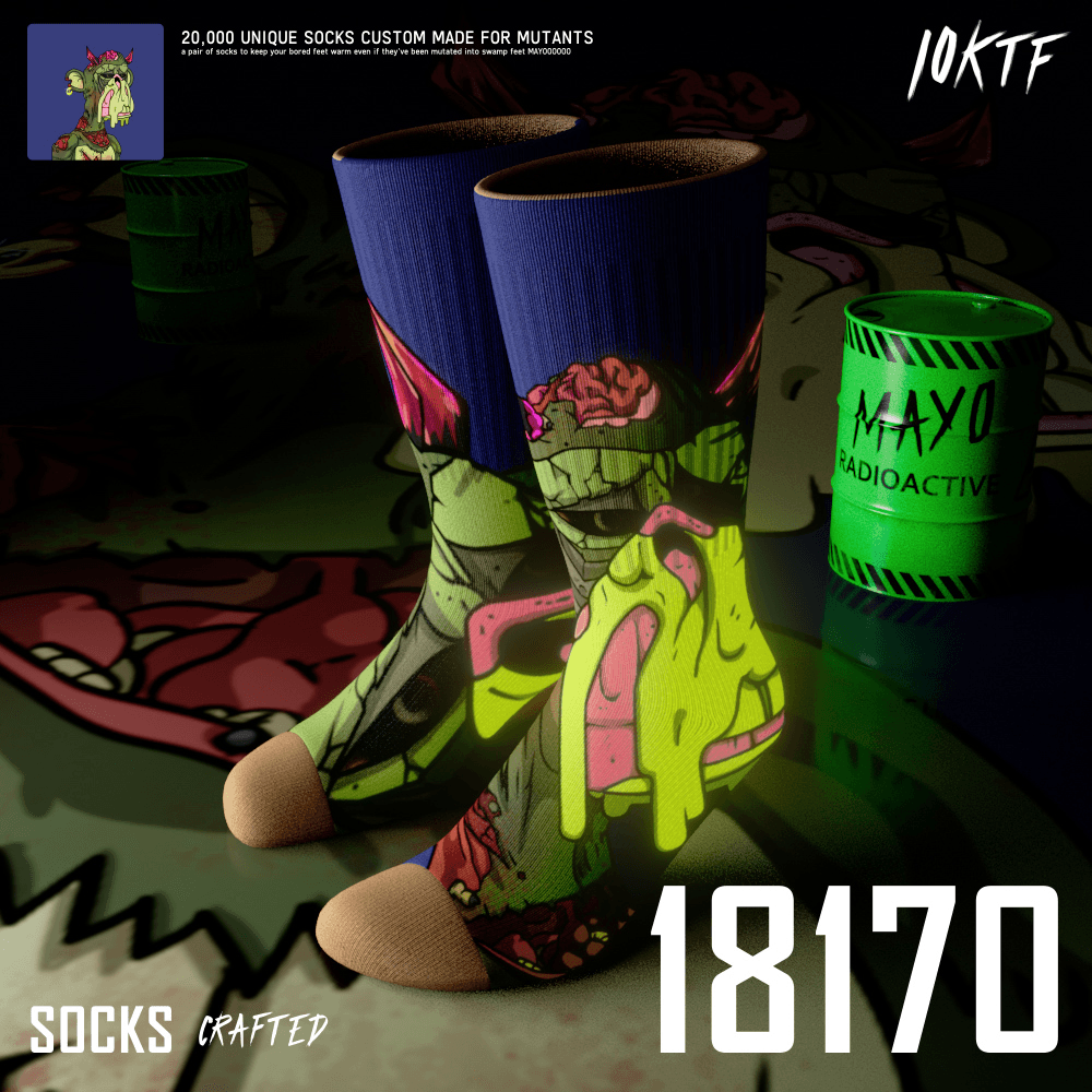 Mutant Crew Socks #18170