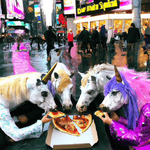 Unicorn Pizza Party #77