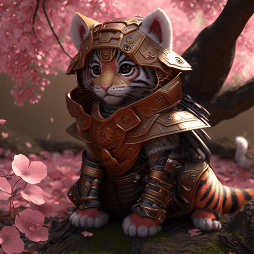Samurai Warrior Animals #136
