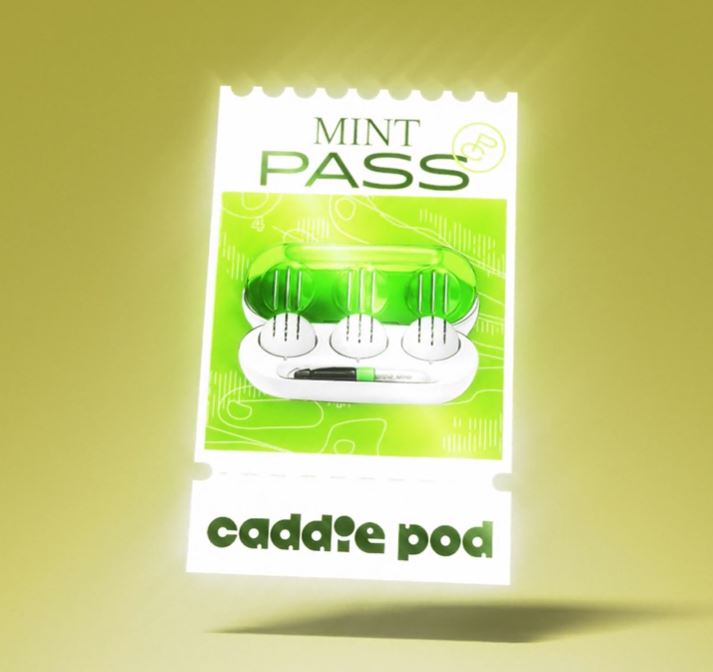 Caddie Pod Mint Pass