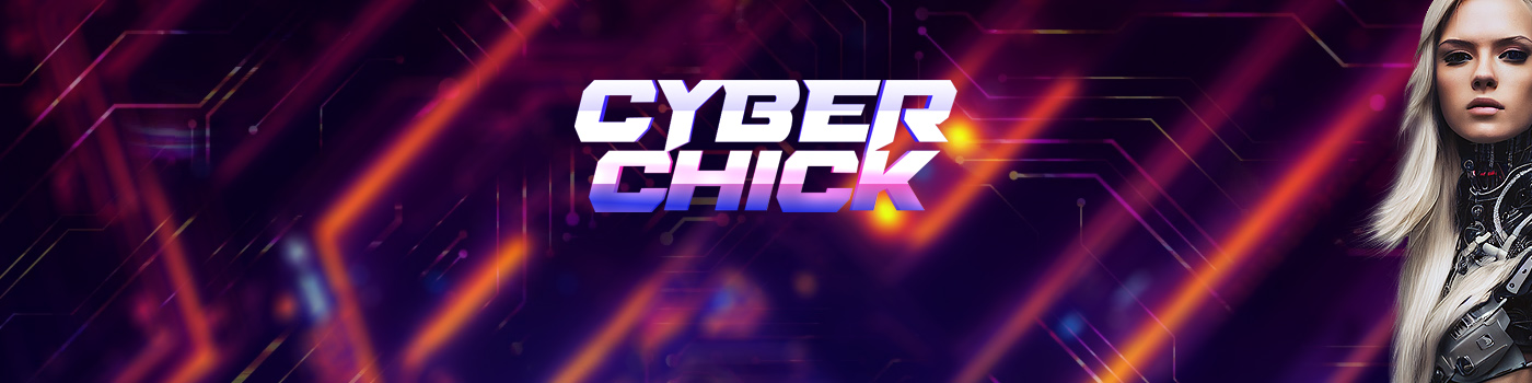 Cyberpunk-Cyber-Chick bannière