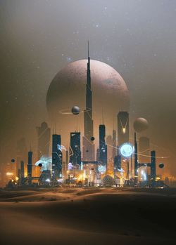 UAE NFT - Mars Colonization | Thomas Dubois collection image
