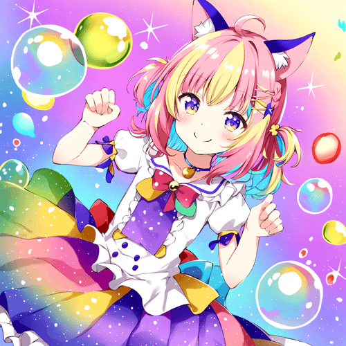 Colorful pop Paw #047