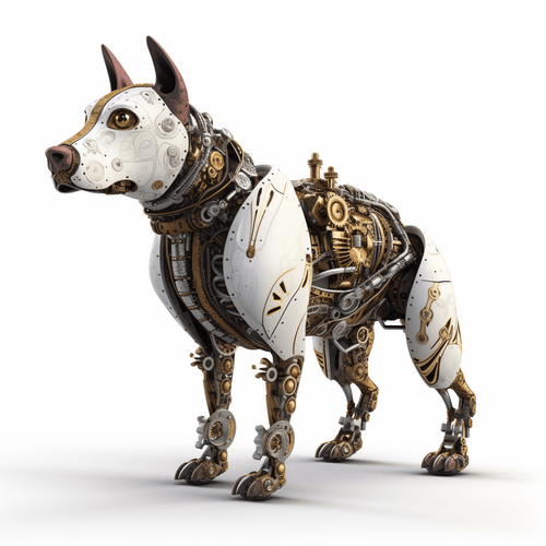 Steampunk Dog 9