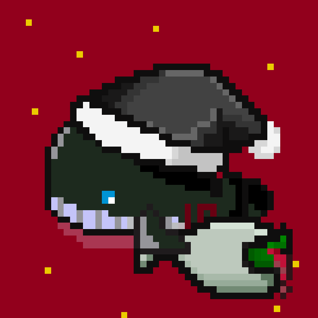 SteamPunkWhale [ No.10 - MerryChristmas withBlack SantaClaus ]