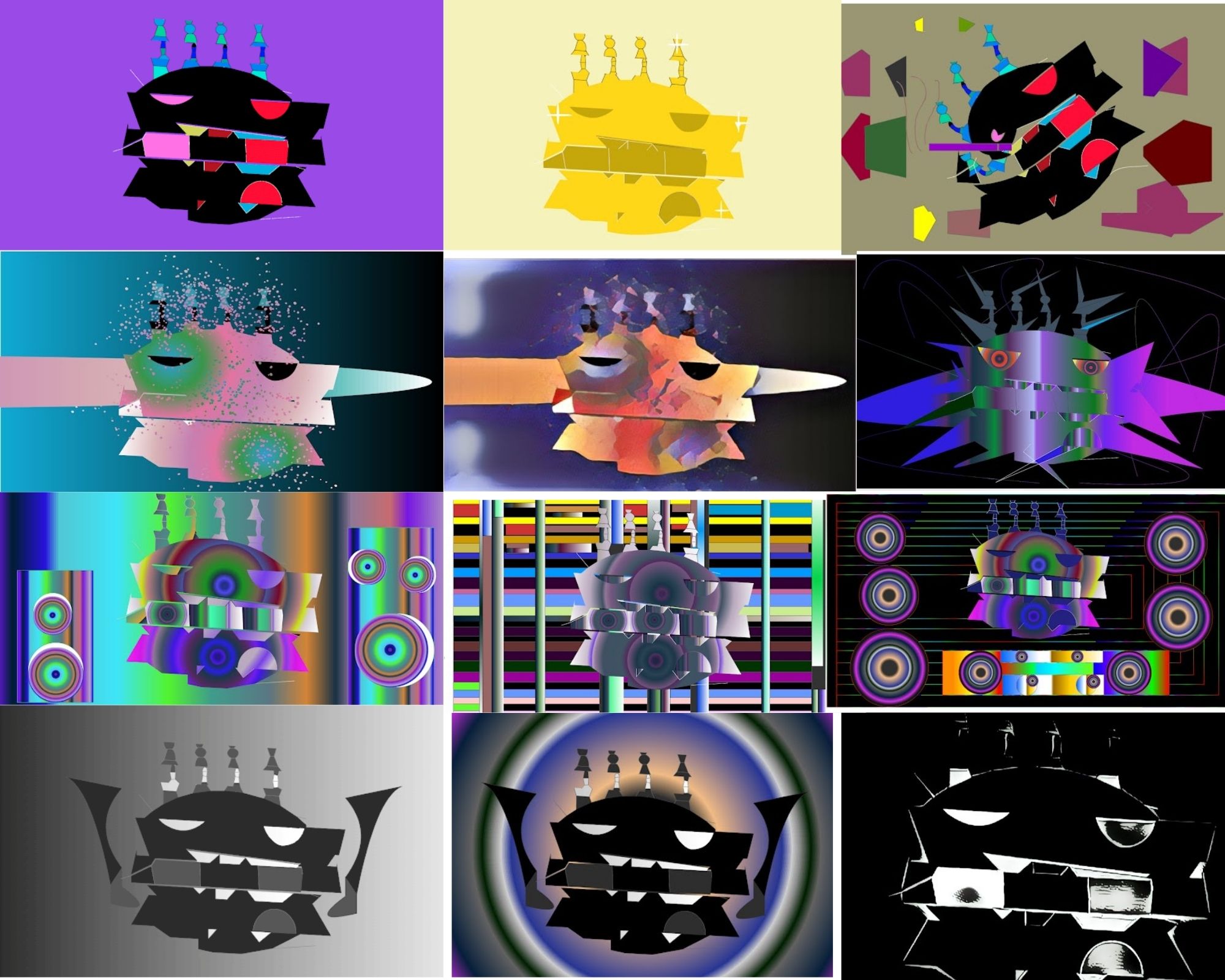 Disperse robot
