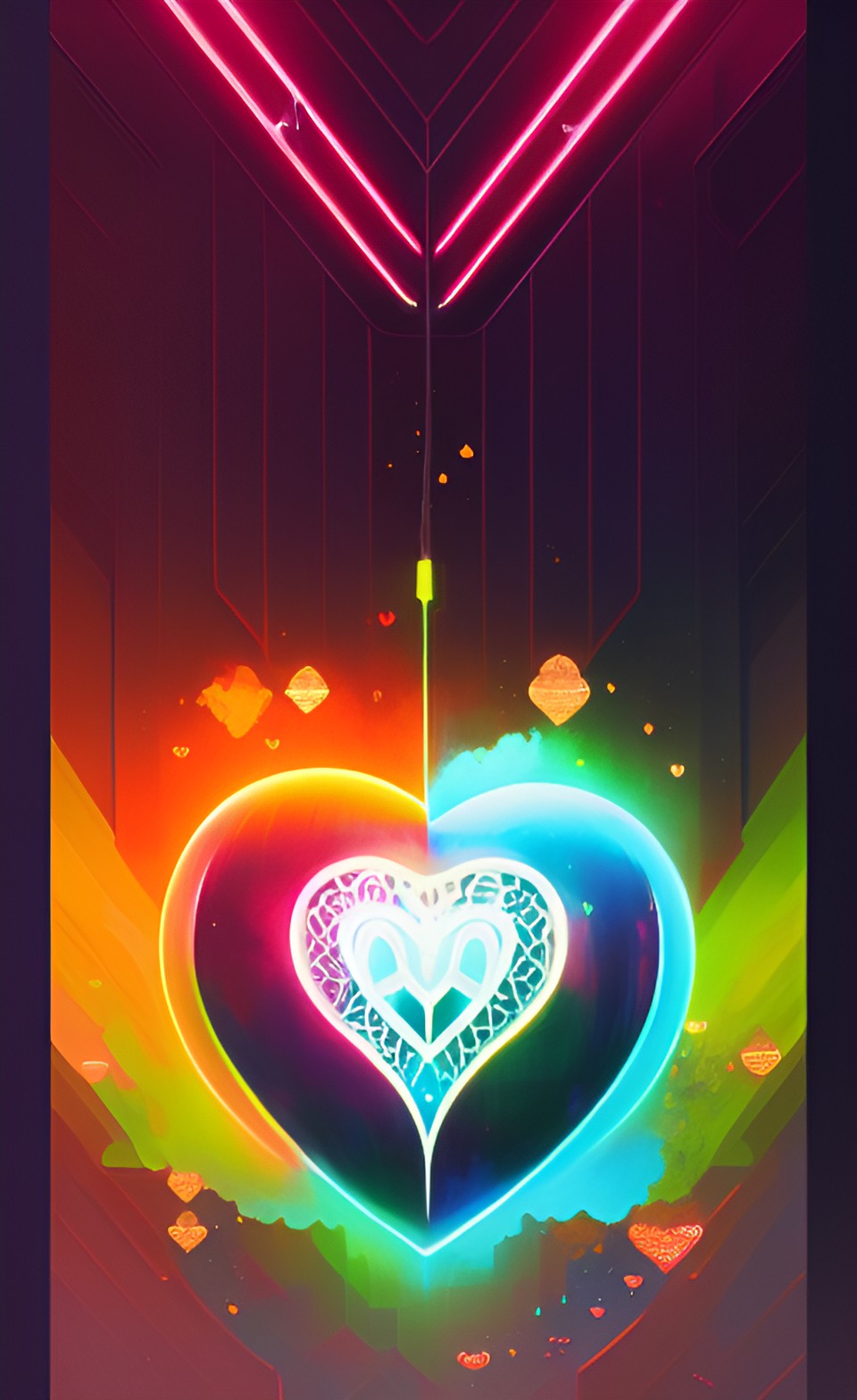 TOESLAM Heart Art #2 - 1:8 - Beautiful NFTS 4 You | OpenSea