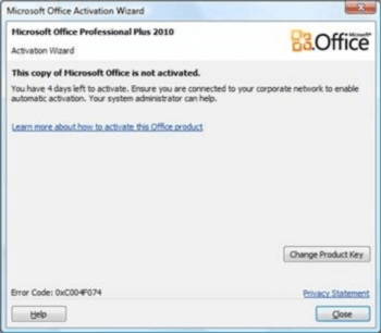 find office 2010 product key using cmd