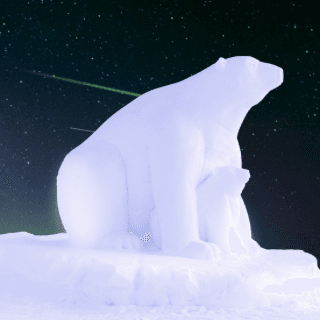 Ischgl NFT Shapes in White 2023