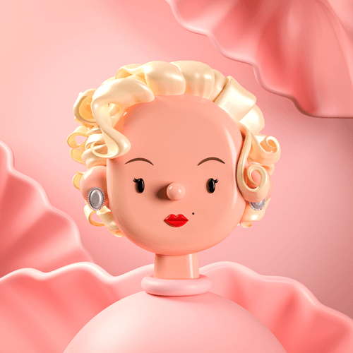 Marilyn Monroe Toy Face