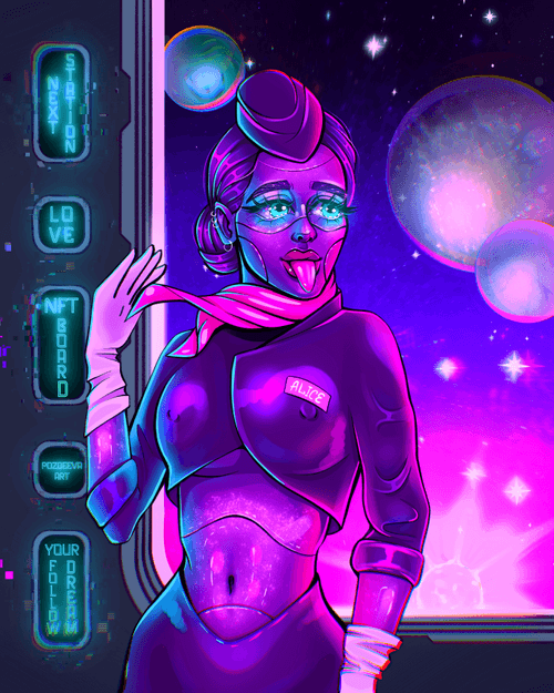 Stewardess of the future