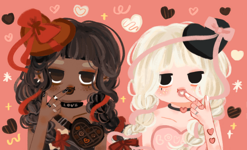 my blood type is chocolate 