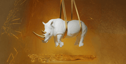THE HANGING RHINO by Stefano Bombardieri collection image