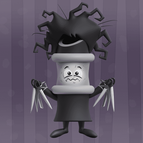 Hands Bamboo Buddy 3D