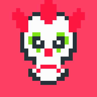 PsyClown CryptoSkull #50