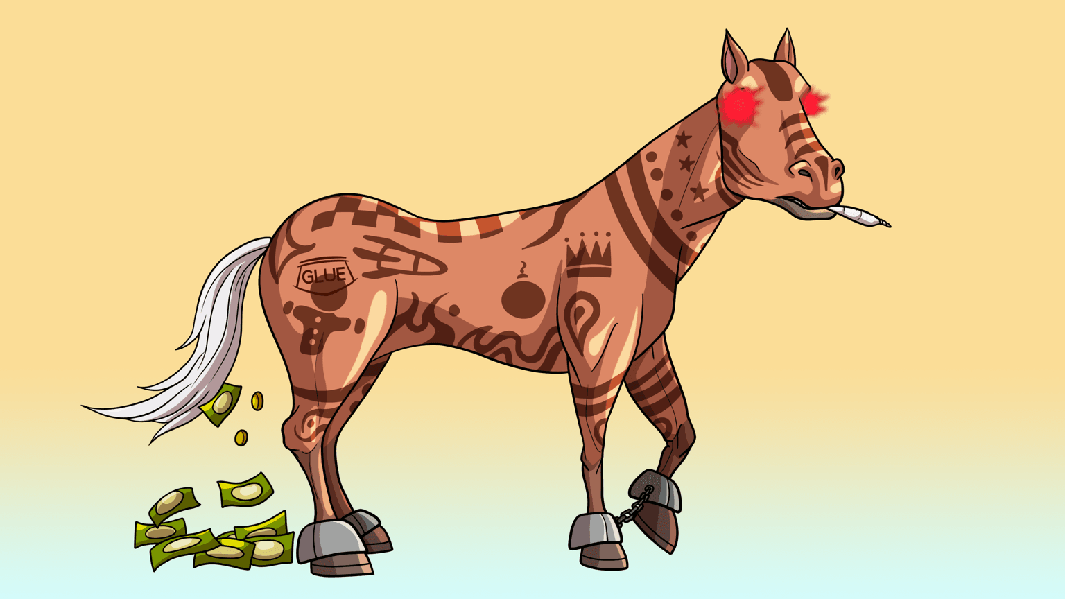 Glue Factory Horse #5467