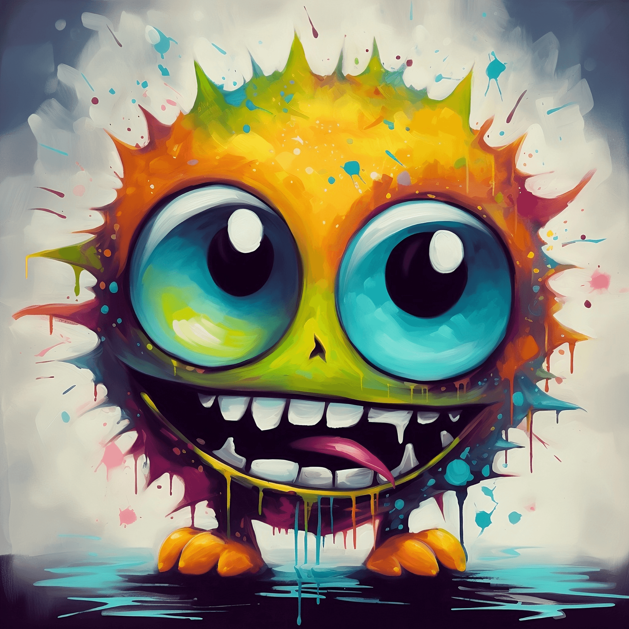 Meet Ewwpaw: A Cute Spiky Monster - Adorably Scary: A Collection Of 