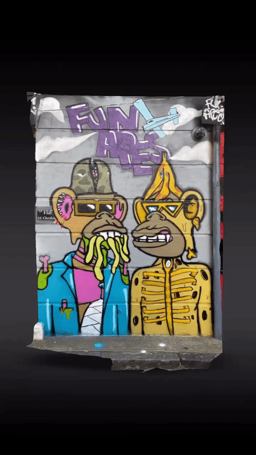 Fun Apes x Rescue Mural 