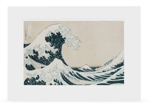 The Great Wave off Kanagawa, from the series ’36 Views of Mt. Fuji’ #322