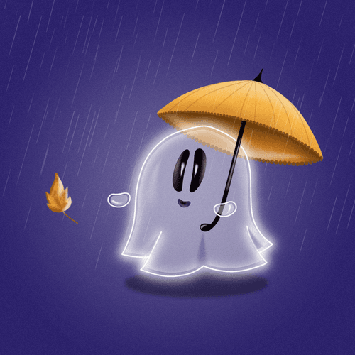 Funny and cute ghosts