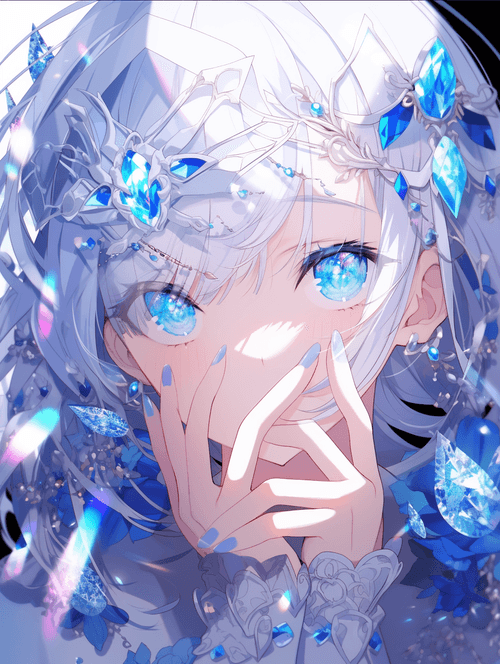 blue eyes that quietly heal #006