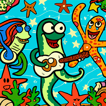 Happy Ocean Creatures