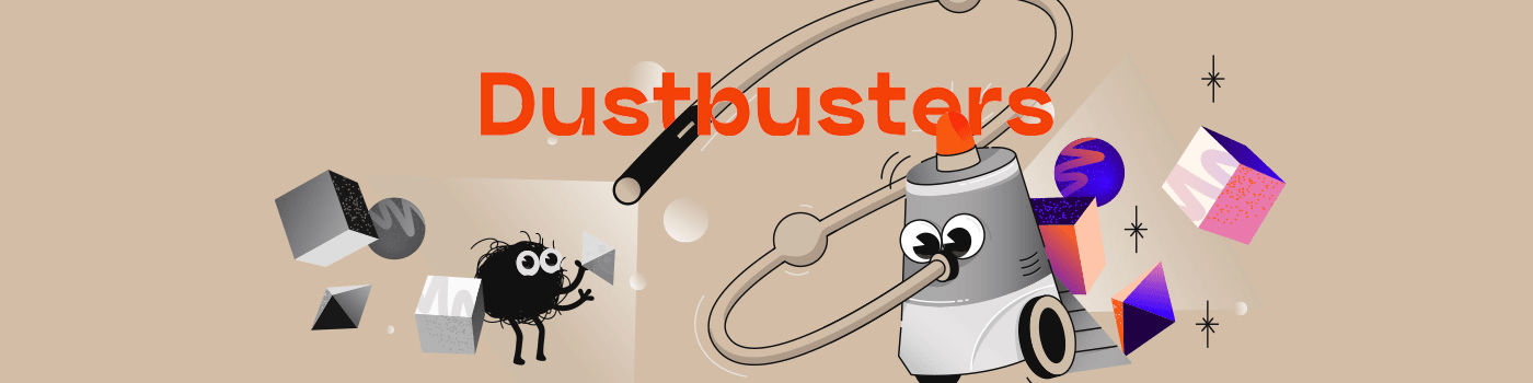 Dustbusters バナー