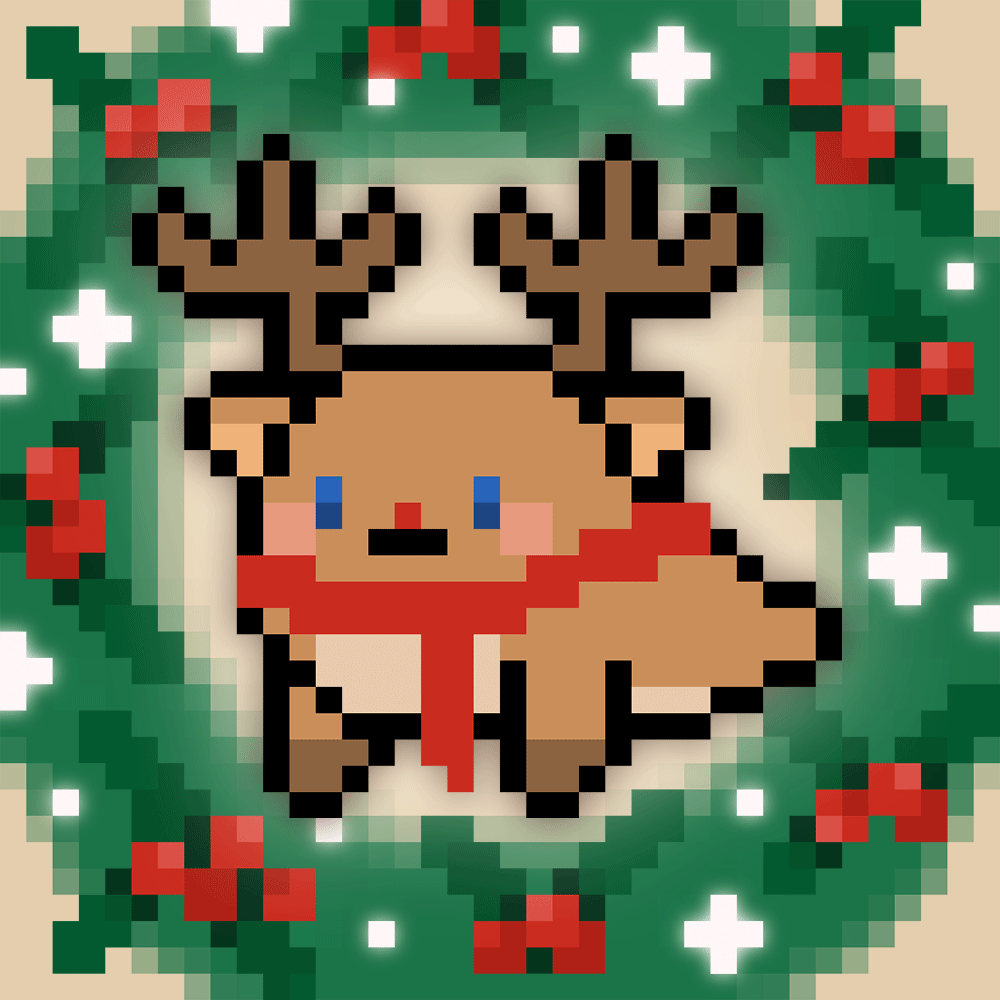 HappyBooFrens: Rudolph's Gift 🎄🎁🦌