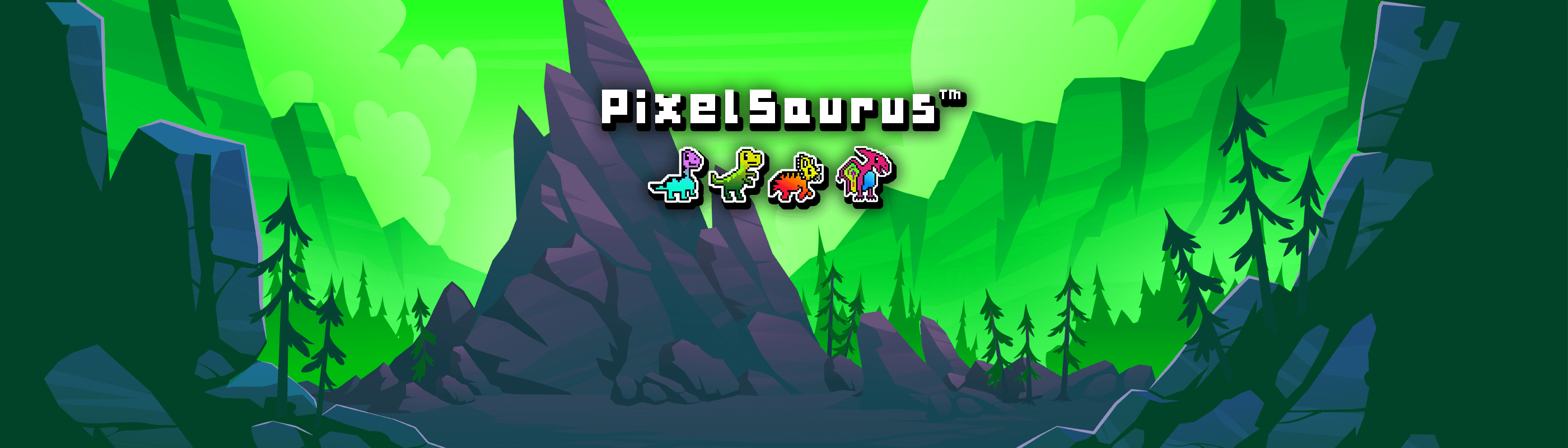 PixelSaurus banner