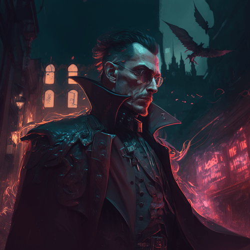 Cyberpunk Dracula