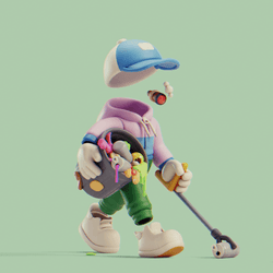 Invisible Friends 3D #3823