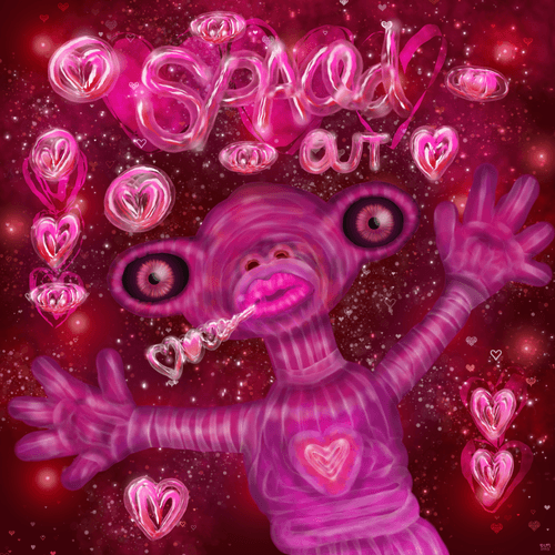 Spaced Out #239(Valentine's edition)-by moriARTY art 