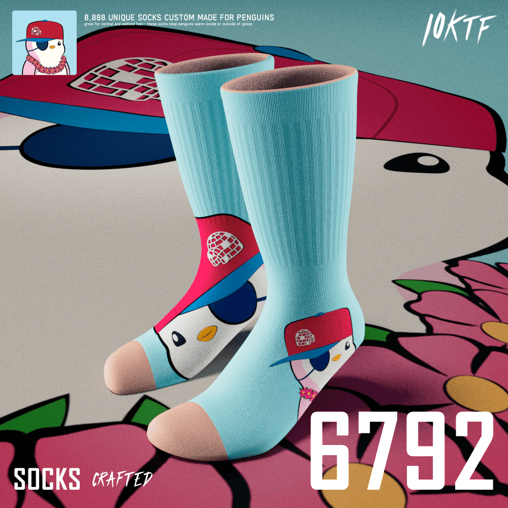 Pudgy Crew Socks #6792
