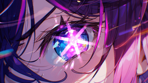 Strong and shining starry eye