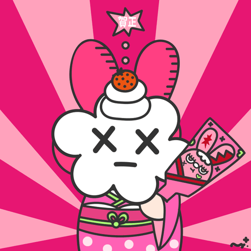 #419 開運BALLOON RABBIT