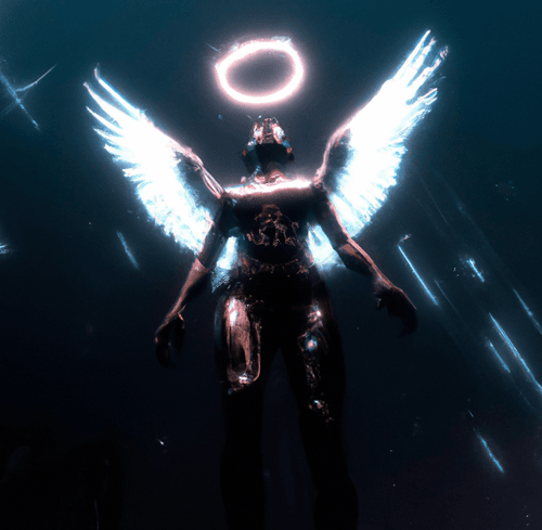 ANGELS TAKEOVER by Anne Spalter