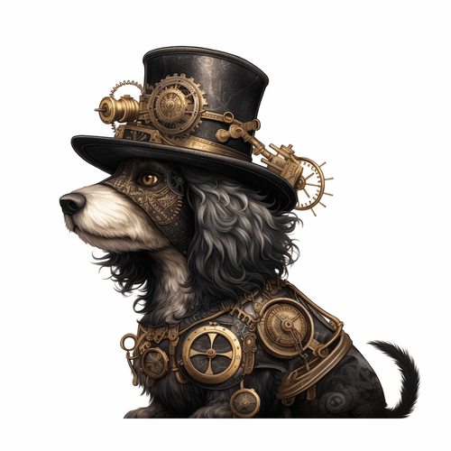 Steampunk Dog 2