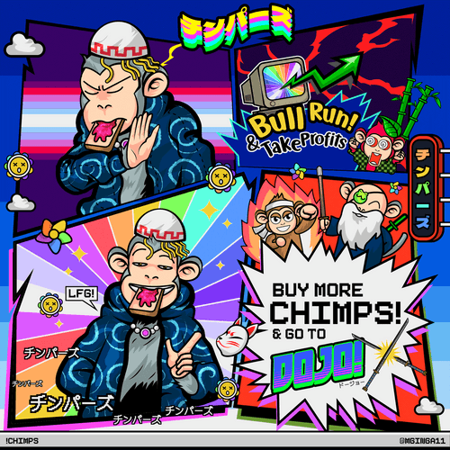 Buy more !Chimp & go to Dojo!