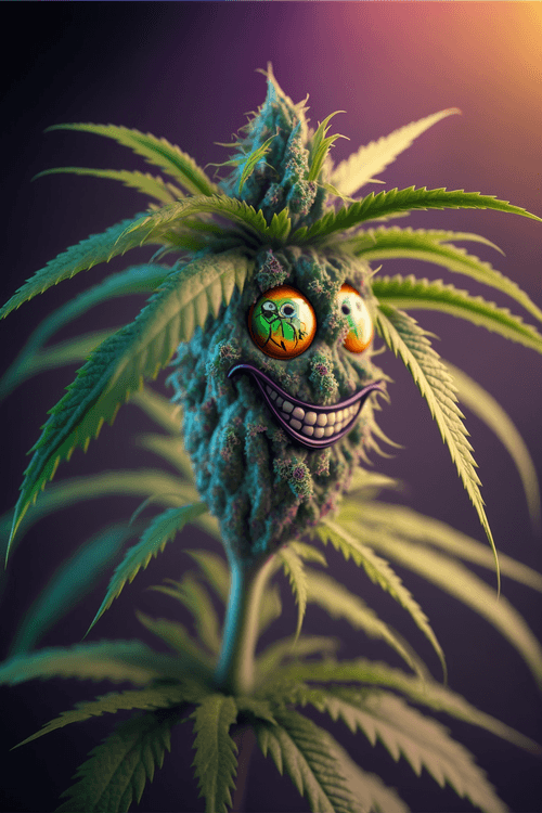 funny characters from marijuana