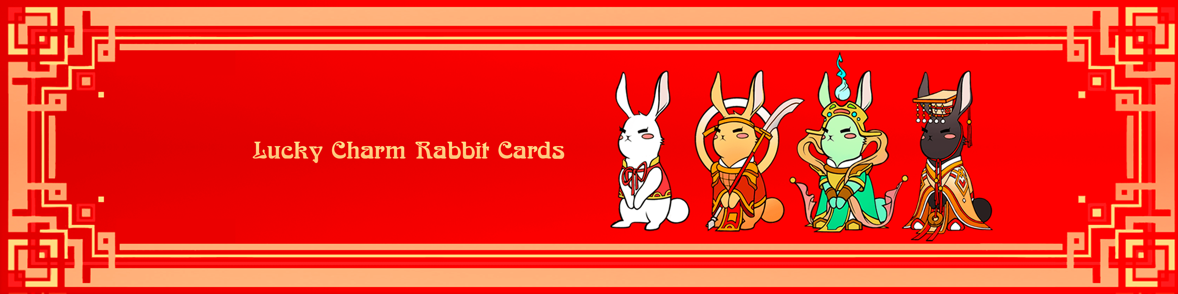 Lucky Charm Rabbit Cards