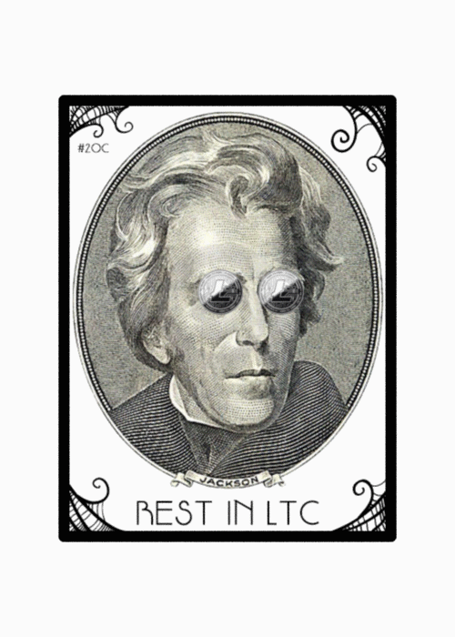Andrew Jackson #20C - REST IN LTC